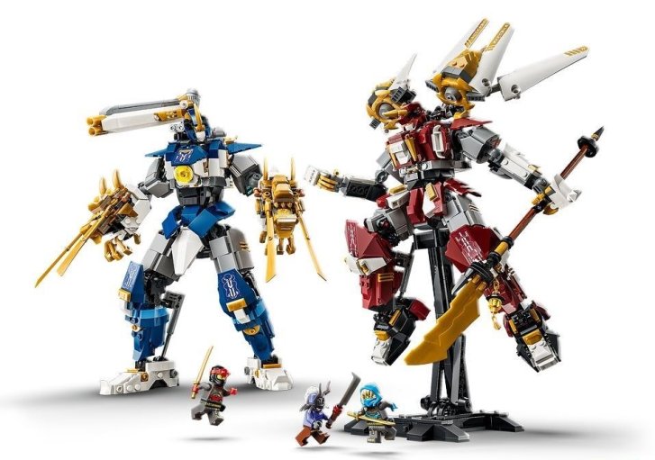 71870 Lego Ninjago - Dvojica titánskych robotov