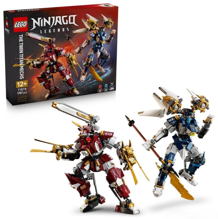 71870 Lego Ninjago - Dvojica titánskych robotov