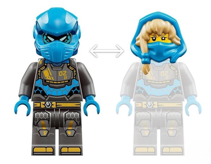 71870 Lego Ninjago - Dvojica titánskych robotov