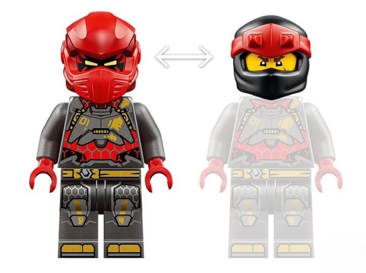 71870 Lego Ninjago - Dvojica titánskych robotov