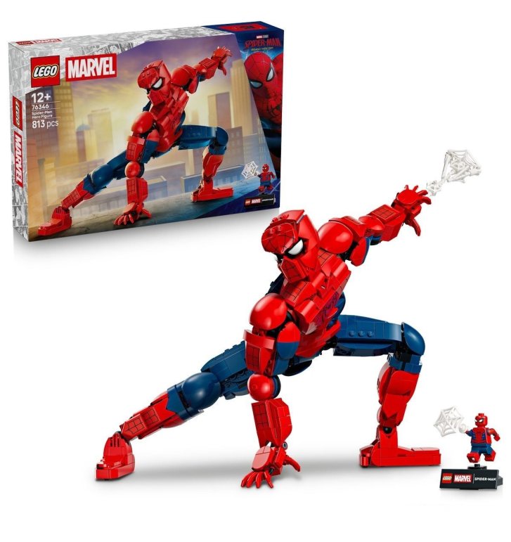 76346 Lego Marvel - Figúrka hrdinu: Spider-Man