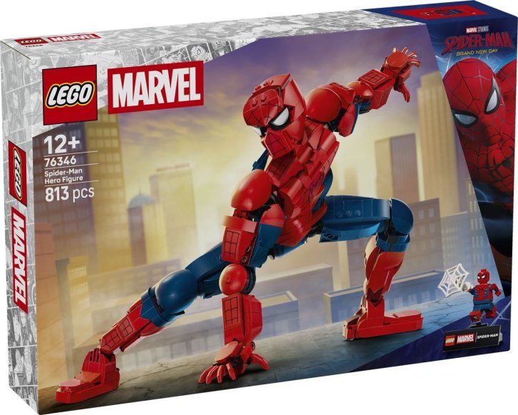 76346 Lego Marvel - Figúrka hrdinu: Spider-Man