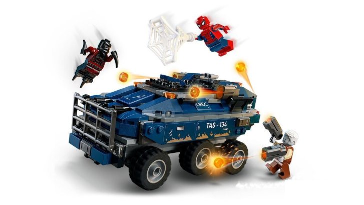 76349 Lego Marvel - Spider-Man a naháňačka väzenského transportéru