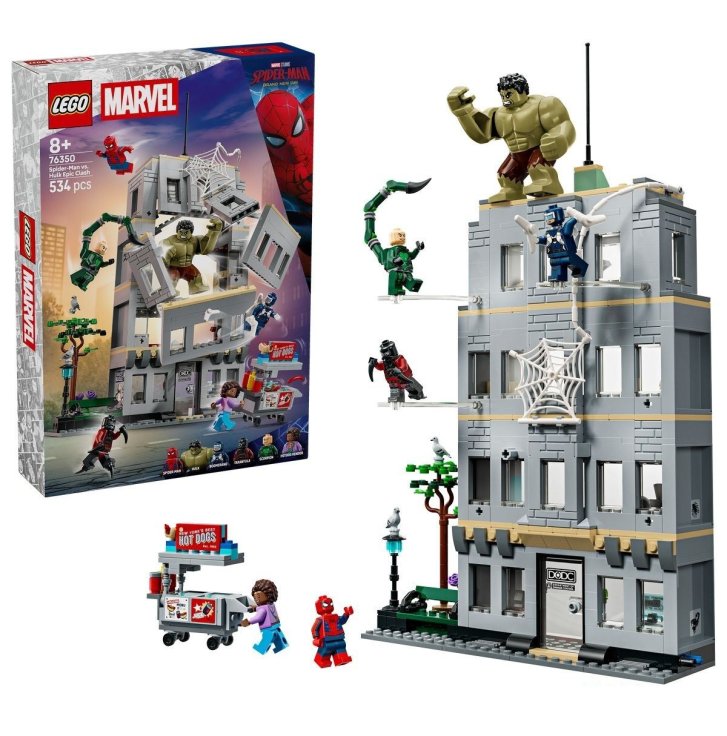 76350 Lego Marvel - Epický súboj: Spider-Man vs. Hulk