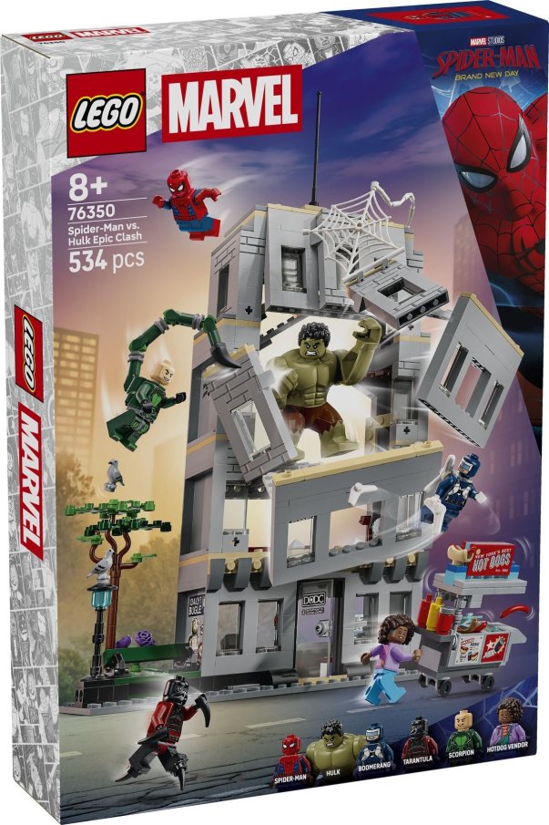76350 Lego Marvel - Epický súboj: Spider-Man vs. Hulk