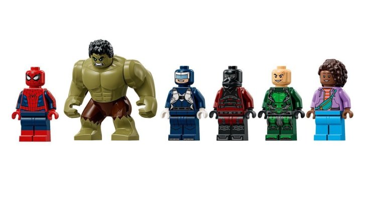 76350 Lego Marvel - Epický súboj: Spider-Man vs. Hulk