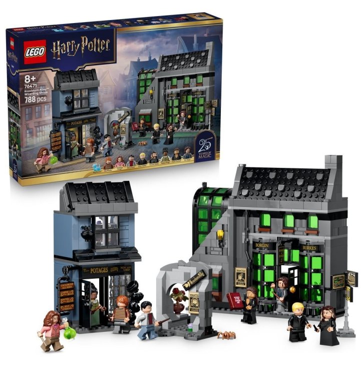 76471 Lego Harry Potter - Čarodejnícke obchody v Zašitej uličke