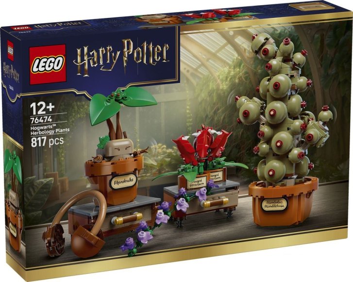 76474 Lego Harry Potter - Rokfort: Rastliny z herbológie