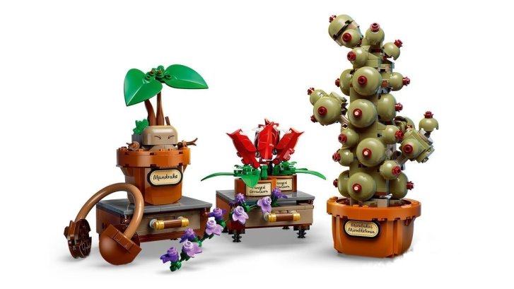 76474 Lego Harry Potter - Rokfort: Rastliny z herbológie