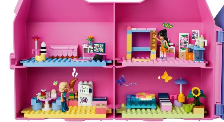 42697 Lego Friends - Kreatívny kufrík s domčekom pre bábiky