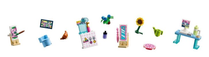 42697 Lego Friends - Kreatívny kufrík s domčekom pre bábiky