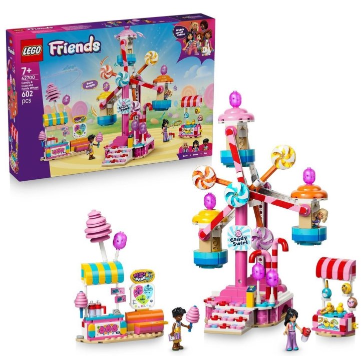 42700 Lego Friends - Kolotoč s cukrovinkami a mafinmi