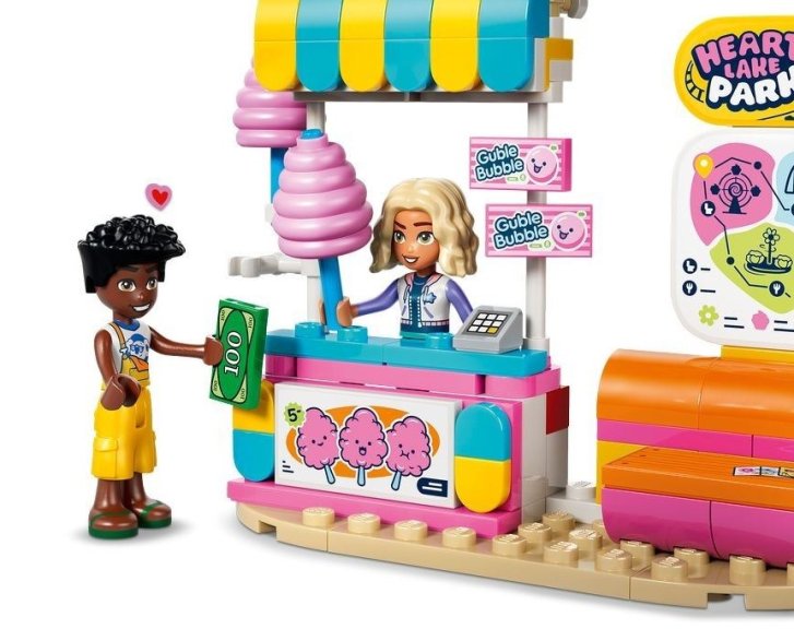 42700 Lego Friends - Kolotoč s cukrovinkami a mafinmi