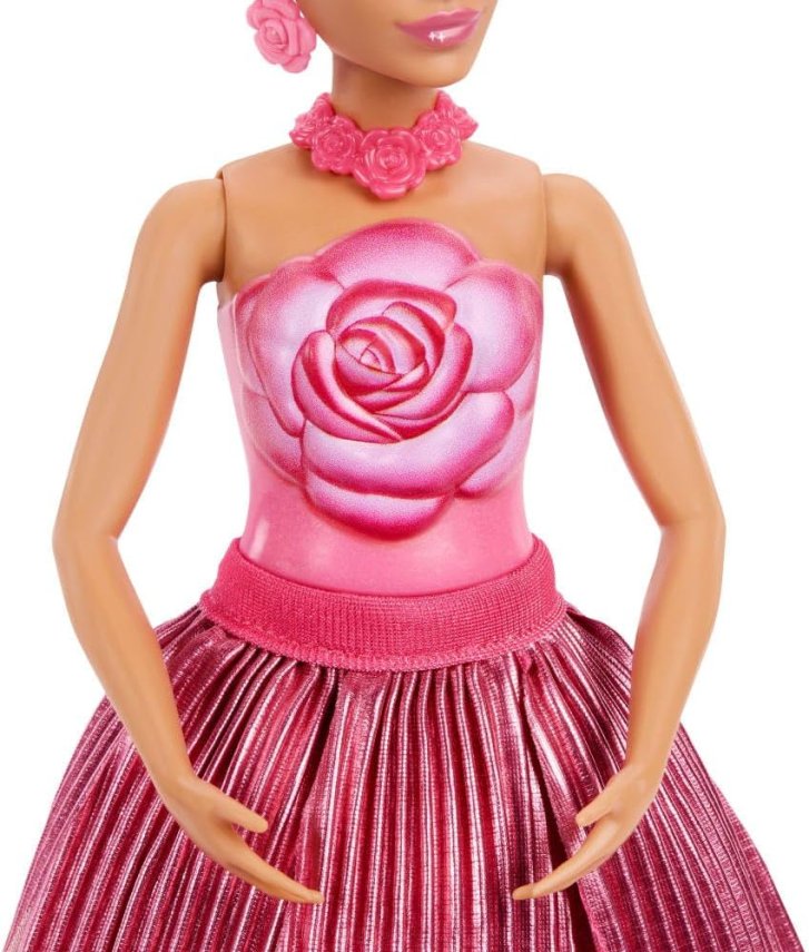Barbie Petal POP - Kvetinové prekvapenie Ruža