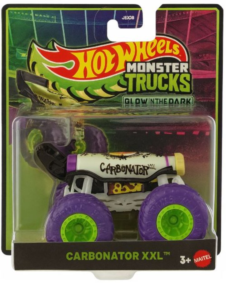 Hot Wheels – Monster Trucks Glow In The Dark