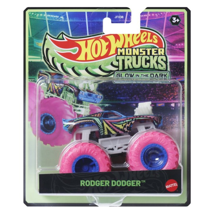 Hot Wheels – Monster Trucks Glow In The Dark