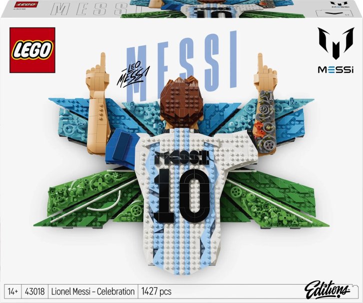 43018 Lego Editions - Lionel Messi - Okamih víťazstva