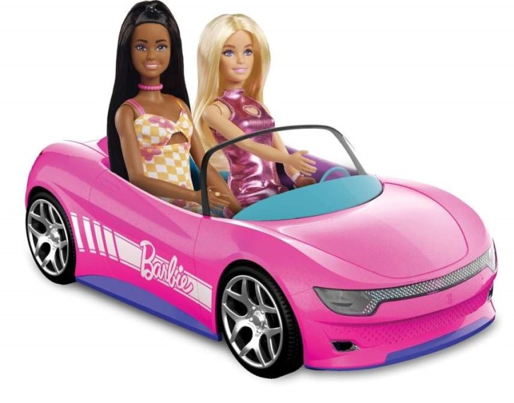 Barbie – RC Ružový kabriolet