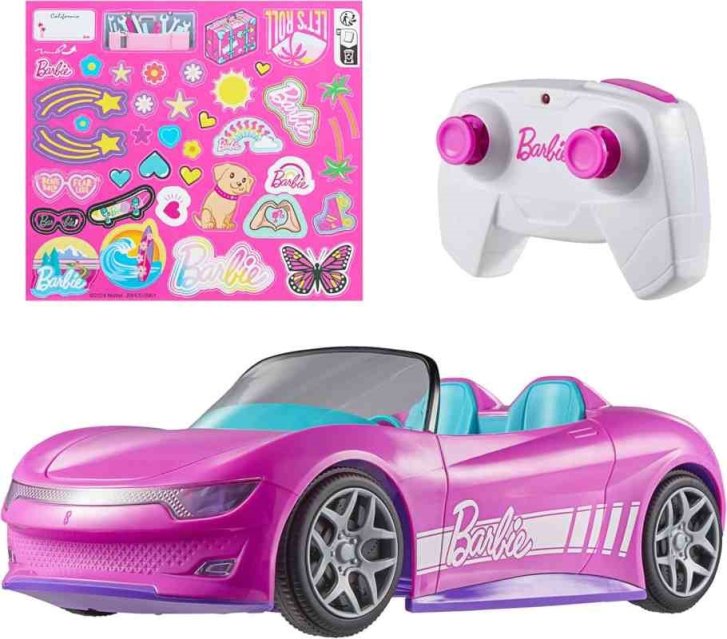 Barbie – RC Ružový kabriolet