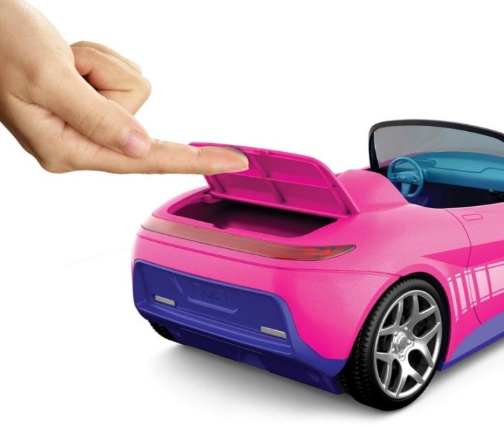 Barbie – RC Ružový kabriolet
