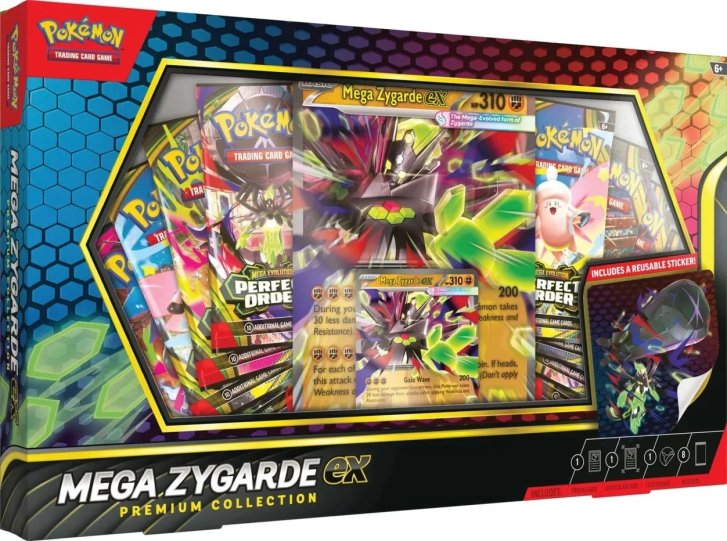 Pokémon TCG: Mega Zygarde Ex Premium