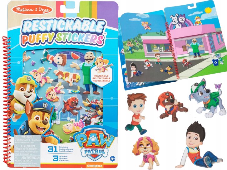 Paw Patrol - Knižka so samolepkami