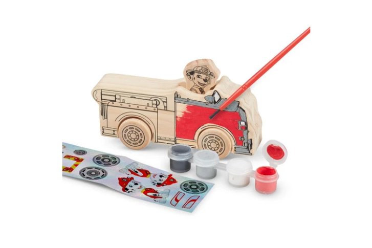 Paw Patrol - Kreatívna drevená súprava