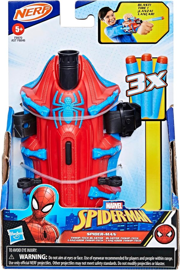 Nerf Spider-Man - Vystreľovacia zbraň