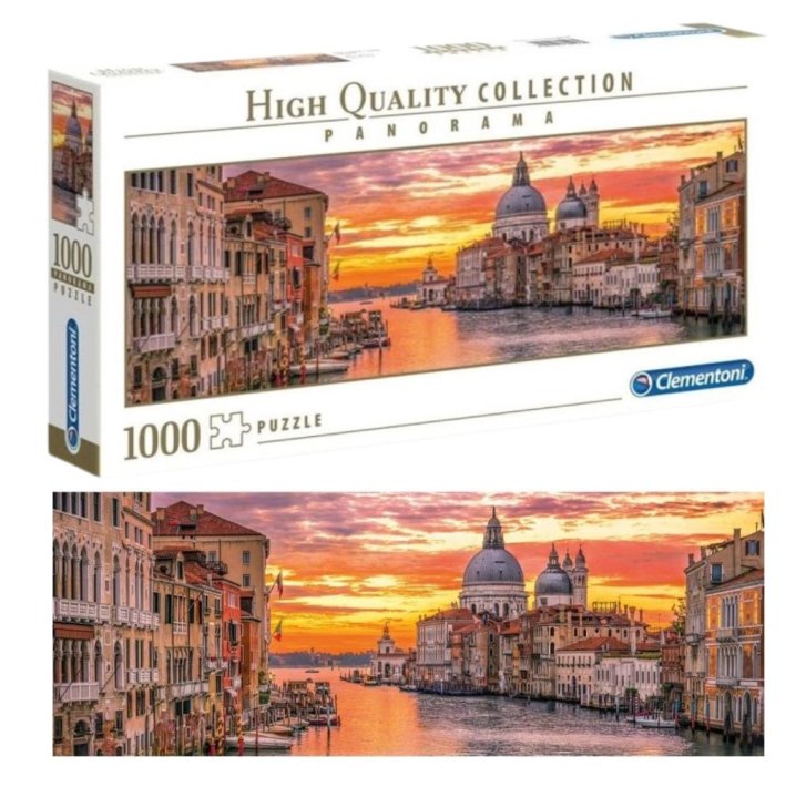 Puzzle 1000 – Grand kanál v Benátkach