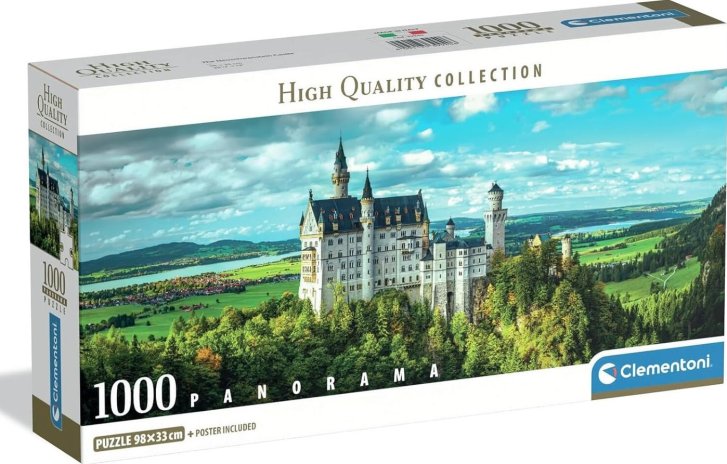 Puzzle 1000 - Zámok Neuschwanstein