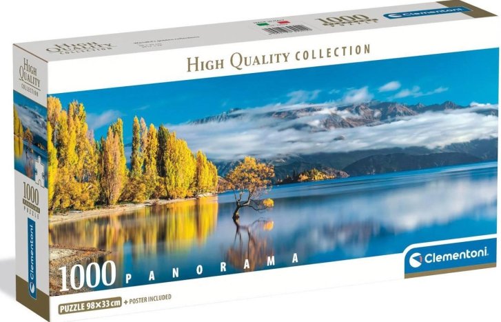 Puzzle 1000 - Zlaté odrazy jazera Wanaka