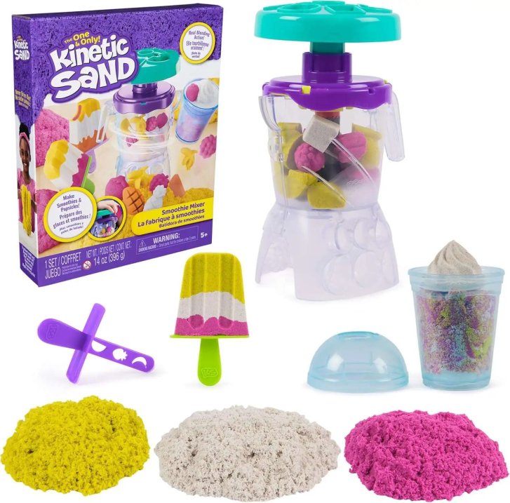 Kinetický piesok – Smoothie mixér