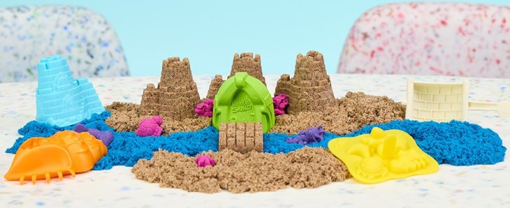 Kinetický piesok – Piesočné pobrežie