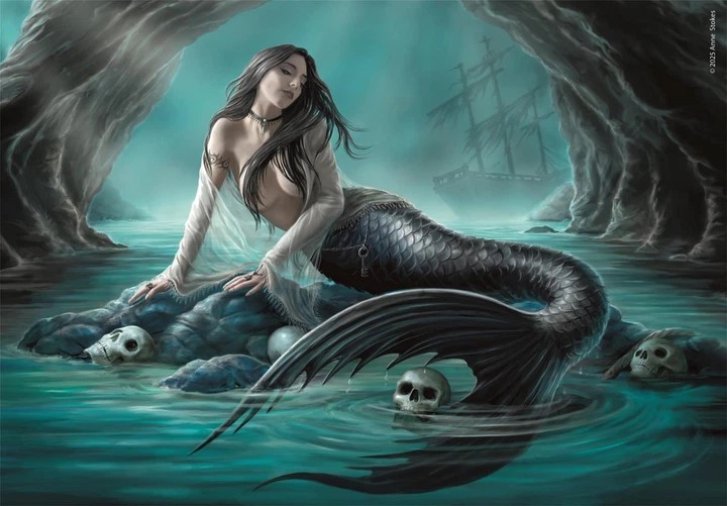 Puzzle 1000 – Anne Stokes Sirénina pieseň