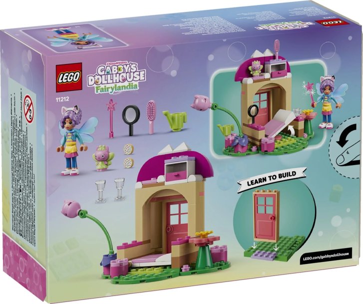 11212 Lego Gabby´s Dollhouse - Záhradný domček Víly mačičky