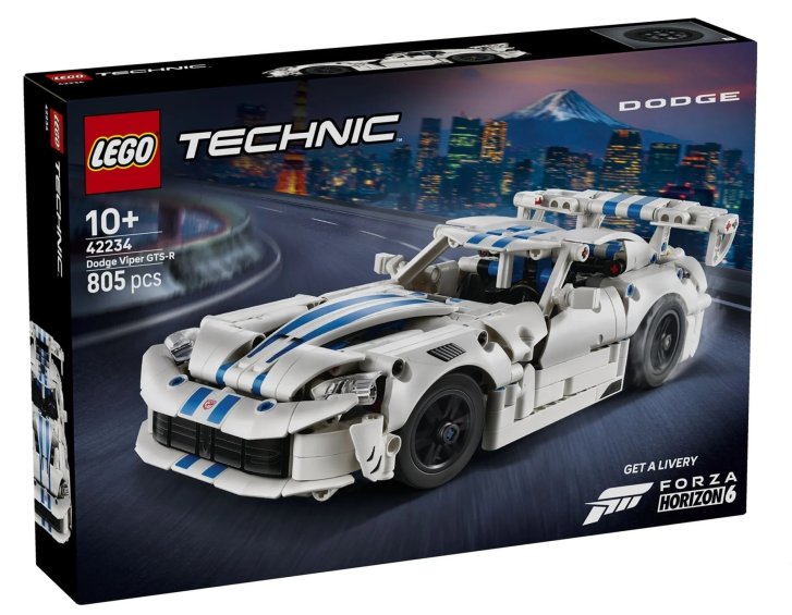 42234 Lego Technic - Športové auto Dodge Viper GTS-R
