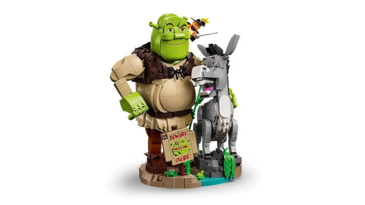 72423 Lego Shrek - Shrek, Oslík a Kocúr v čižmách