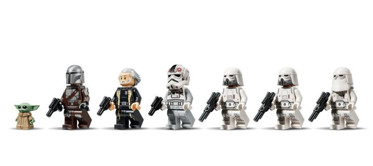 75454 Lego Star Wars - AT-AT™ Imperiálneho pozostatku s INT-4