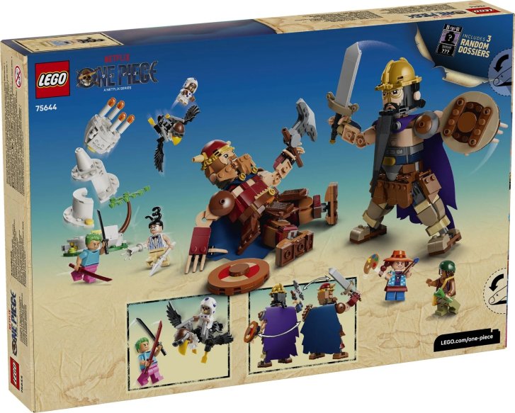 75644 Lego One Piece - Dorry vs. Brogy – Obri z Malej záhrady