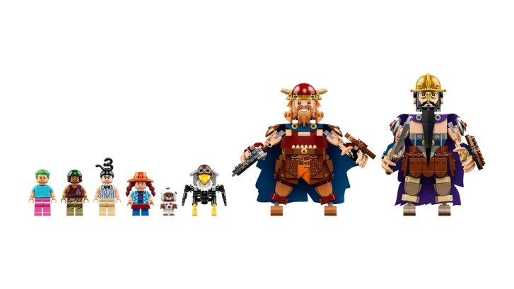 75644 Lego One Piece - Dorry vs. Brogy – Obri z Malej záhrady