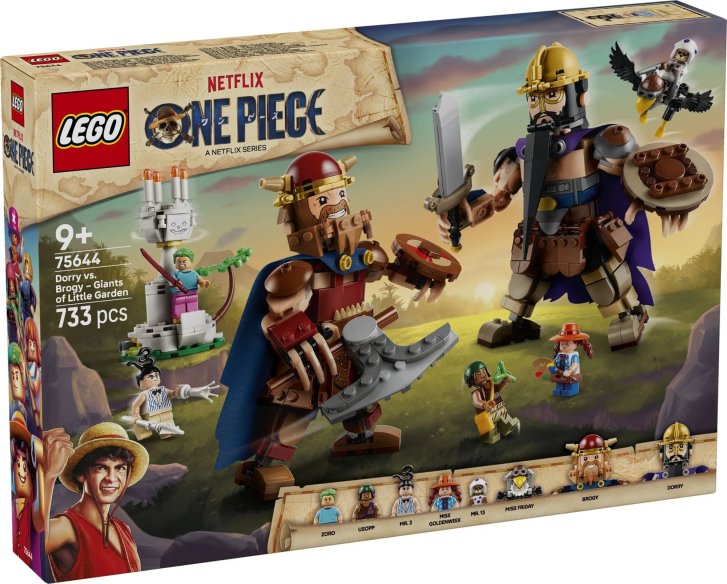 75644 Lego One Piece - Dorry vs. Brogy – Obri z Malej záhrady