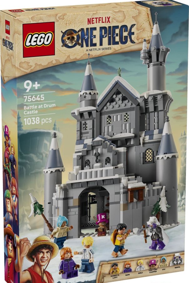 75645 Lego One Piece - Bitka na hrade Drum