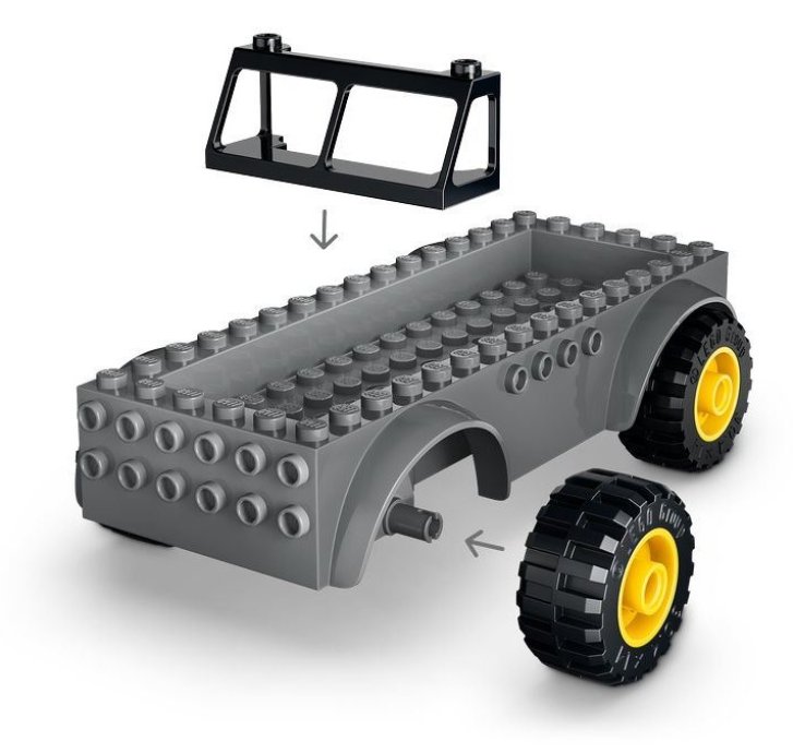 77978 Lego Jurassic World- Truck na prepravu mladého T-rexa