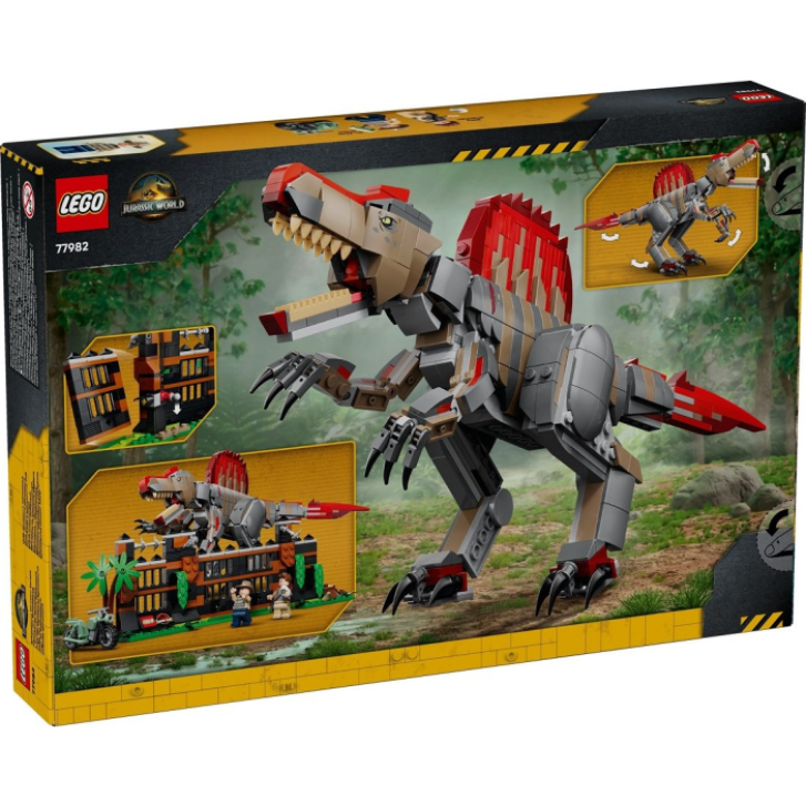 77982 Lego Jurassic World - Útek dinosaura spinosaura
