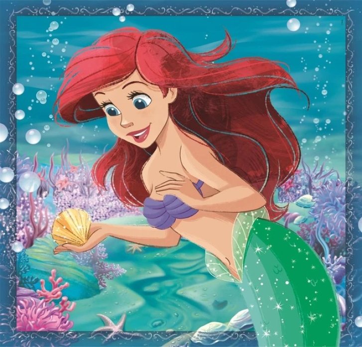 Puzzle 3x48 - Disney princezné