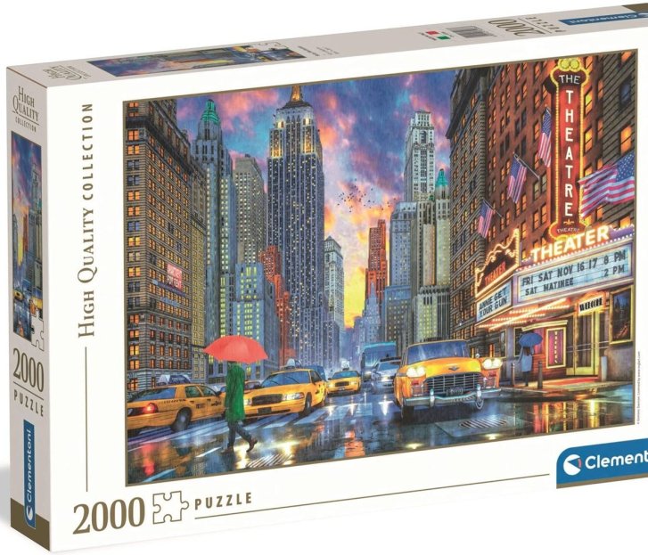 Puzzle 2000 – Daždivý Manhattan