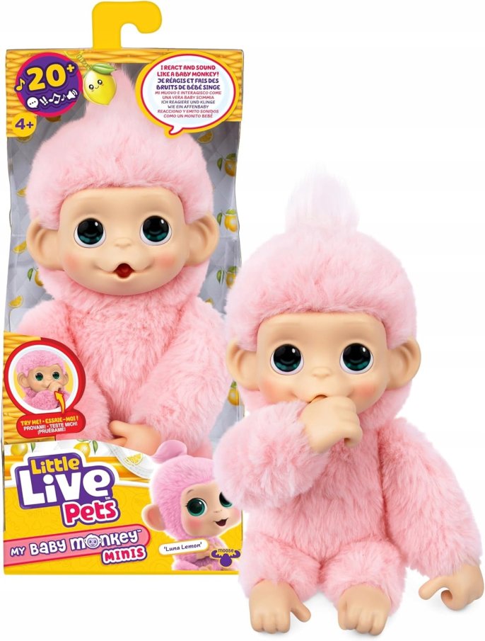 Little Live Pets – Opička bábätko