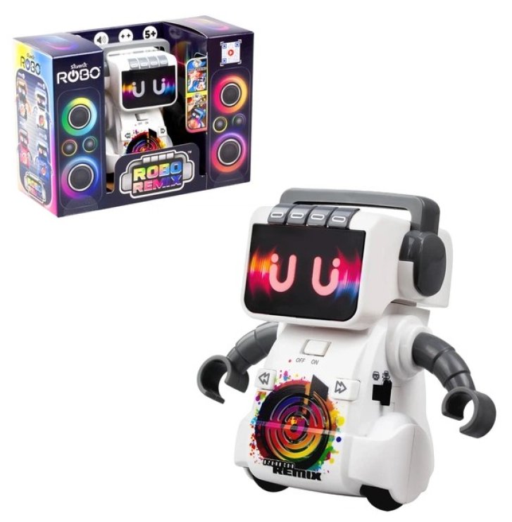 Robo Remix – Tancujúci robot biely