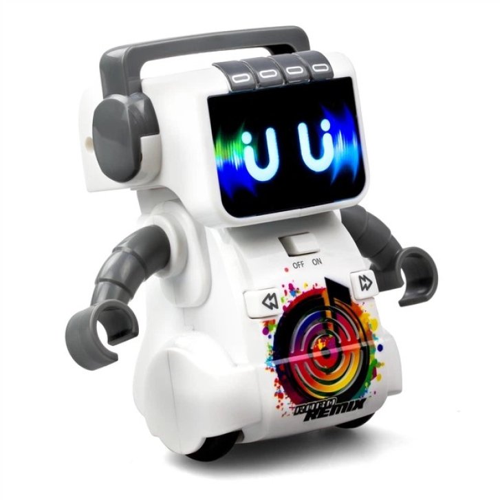 Robo Remix – Tancujúci robot biely