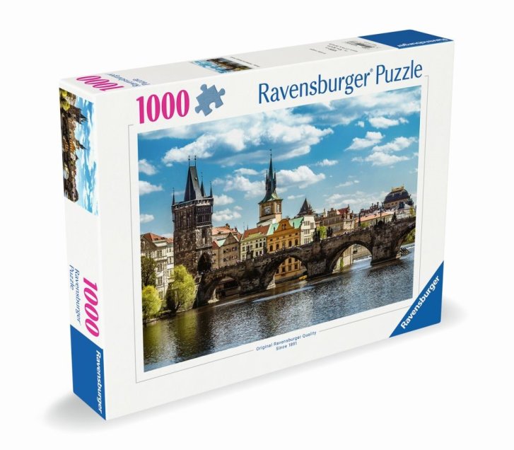 Puzzle 1000 –  Pohľad na Karlov most